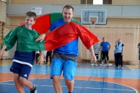 Городская спортландия "Битва Дворов" среди молодых семей города Могилева