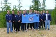 Привет из Якутии: могилёвские студенты трудятся на малом БАМе