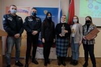 ЗА УЧАСТИЕ В СТРОИТЕЛЬСТВЕ БЕЛОРУССКОЙ АЭС ВРУЧИЛИ БЮСТ И.В. КУРЧАТОВА