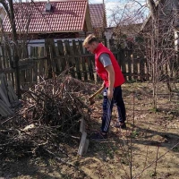 В гостях у Нины Константиновны Саластеевой
