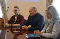 Ко Дню единения народов Беларуси и России провели открытый диалог «Мы разам!»