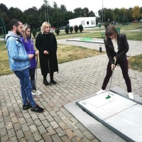 Соревнования по мини-гольфу среди союзной молодежи г.Могилева, посвященные Дню народного единства